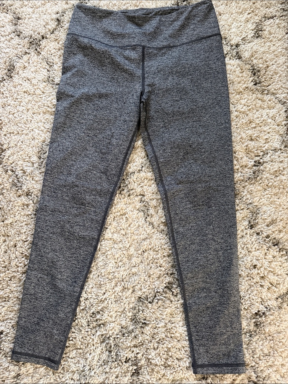 Victoria's Secret Gray Heather High-Waist Knockout Leggings